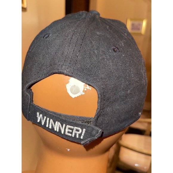 COPY - Dave & Busters Men's Black 100% Cotton Twill Winneri Embroidered Basebal… - Picture 3 of 4